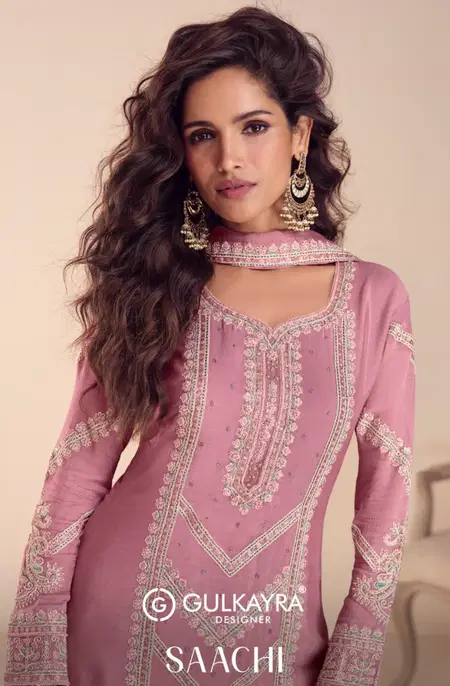 Saachi By Gulkayra Chinon Embroidery Bulk Readymade Suits Orders In India
